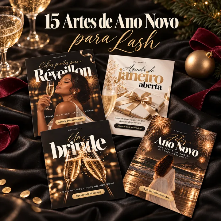 Bônus 3: 15 Artes de Ano Novo para Lash