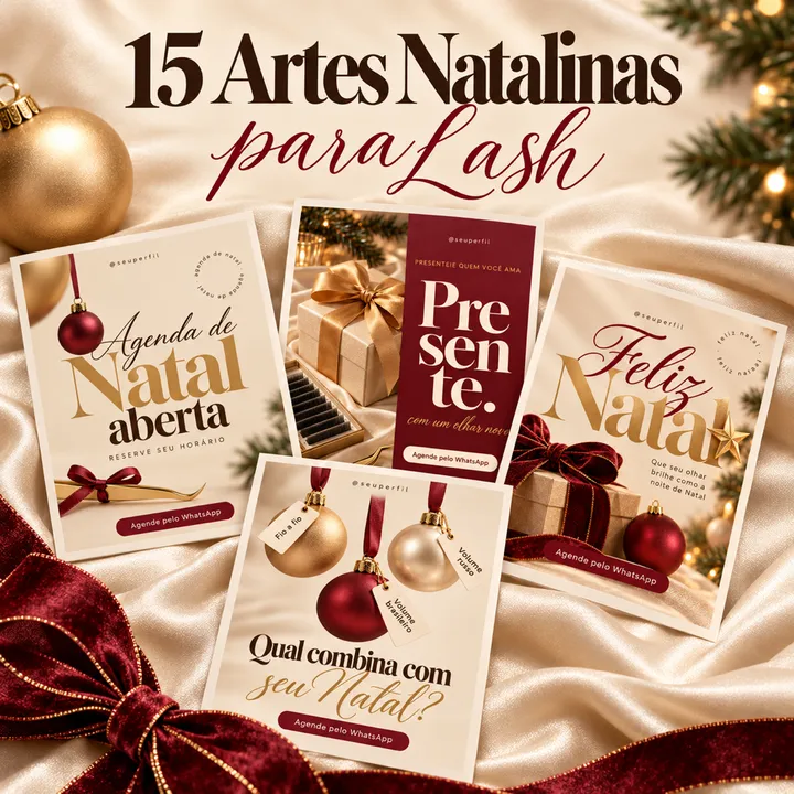 Bônus 2: 15 Artes Natalinas para Lash